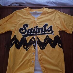 Charlie Brown Snoopy MILB AAA Authentic St. Paul Saints Twins Minnesota Jersey